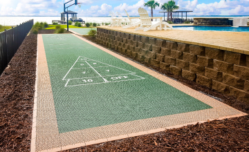 Shuffleboard Court