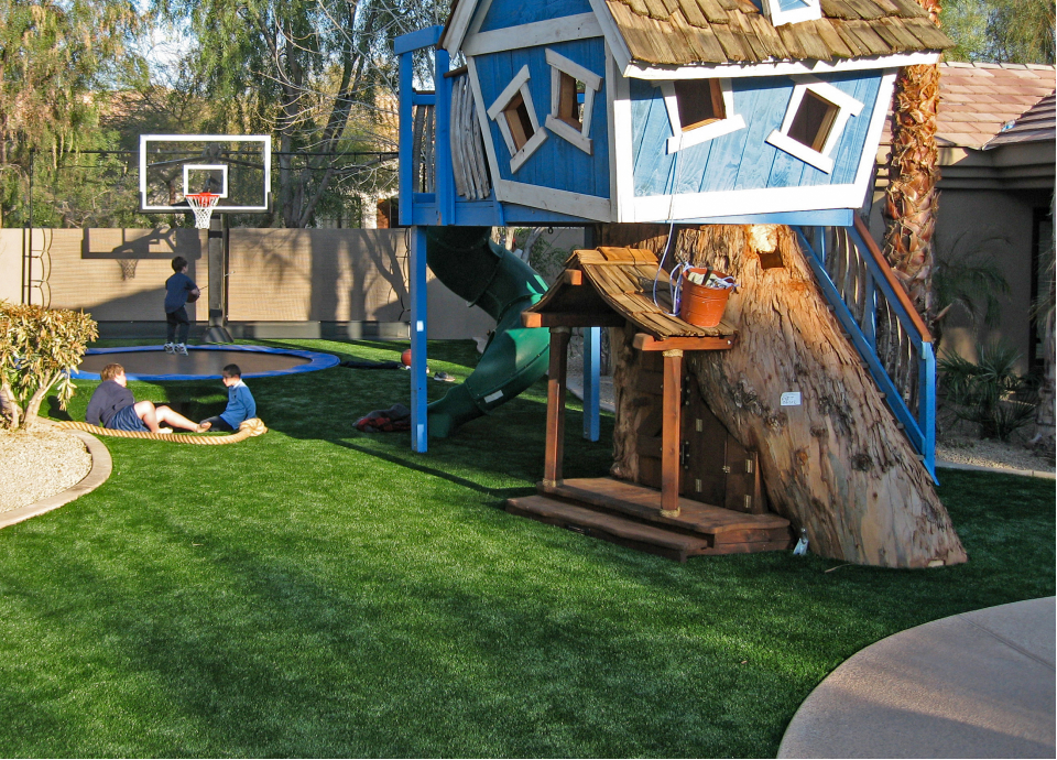 Background Playground Turf