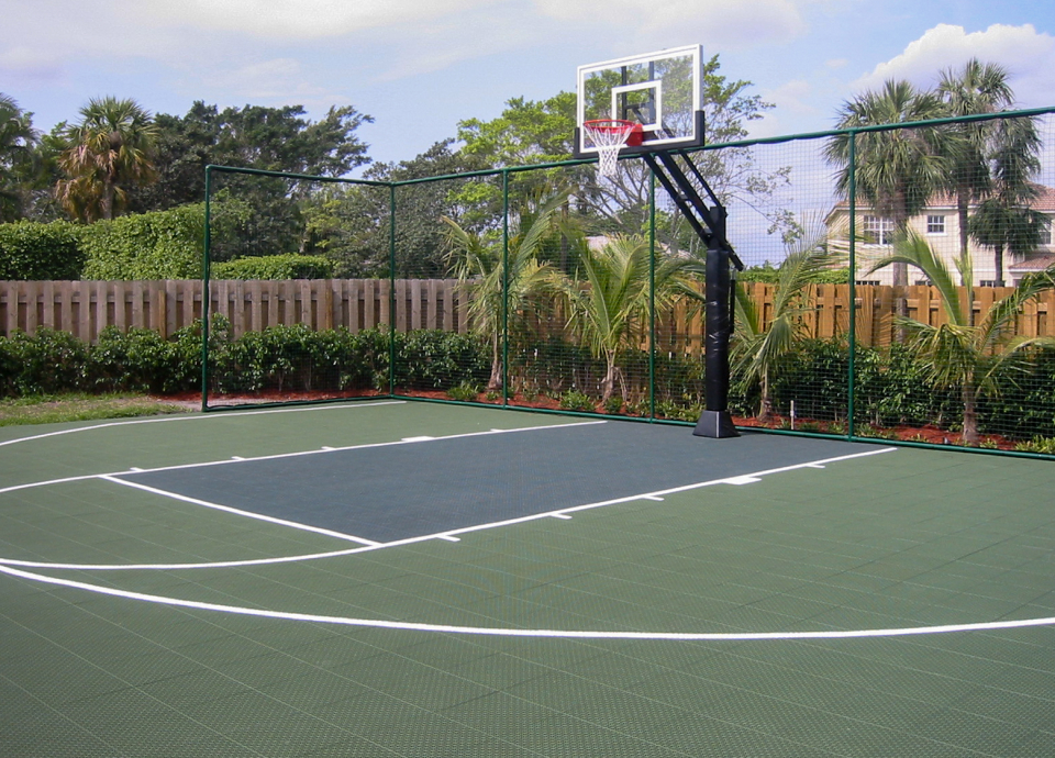 Backyard Basketball Court