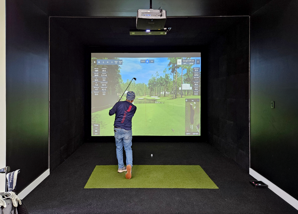Golf Simulator Room