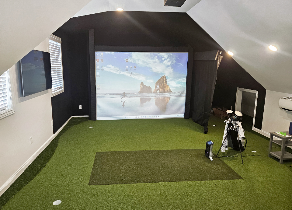 In Home Simulator Room
