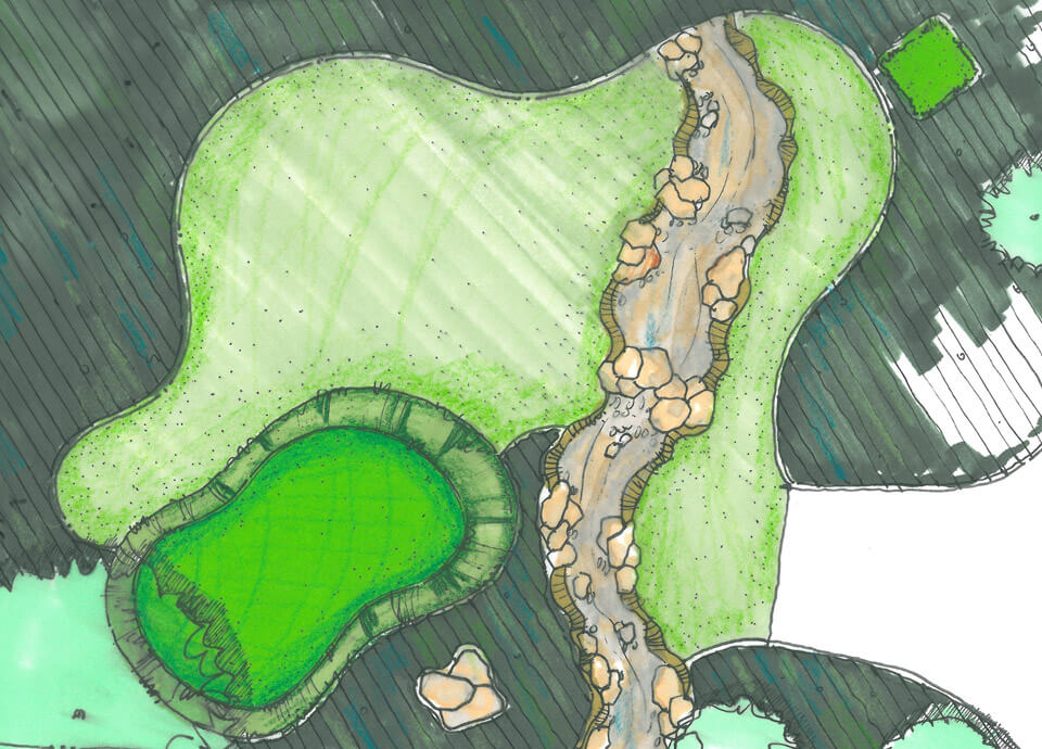 Putting Green Integrated Design