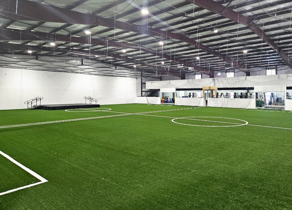 Indoor Soccer Turf Installed at Sports Facility